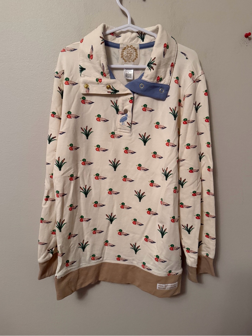The Beaufort Bonnet Company Mallard Duck Pullover